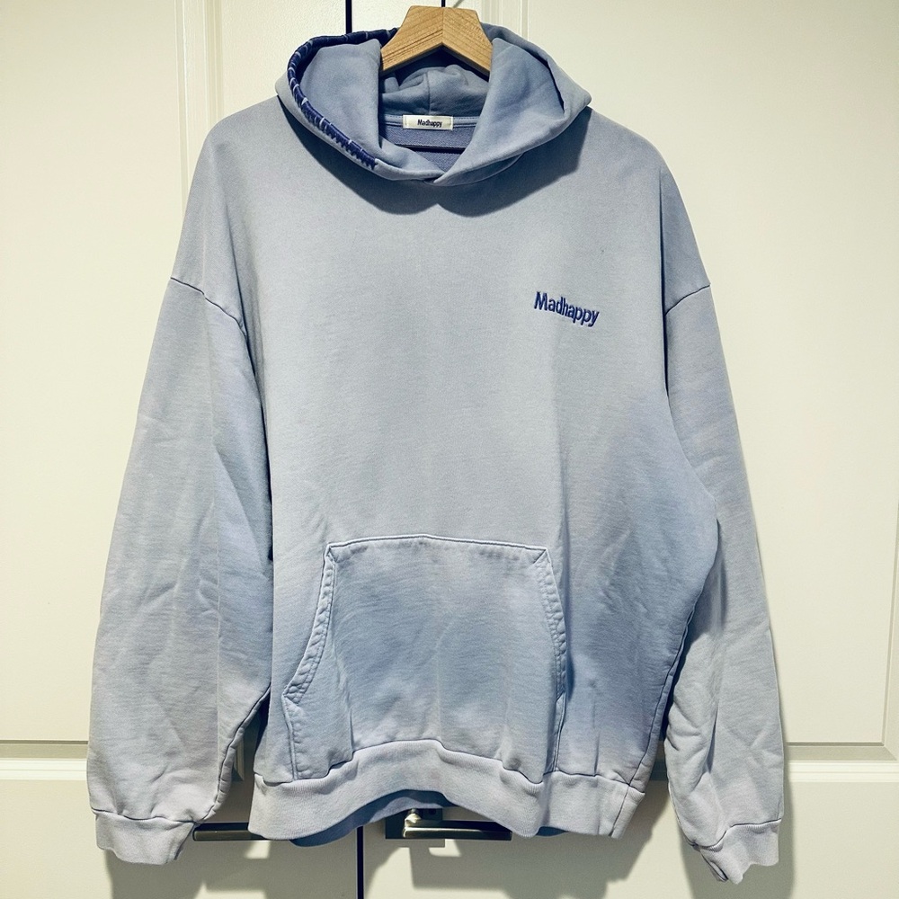 Madhappy Stitched Purple Hoodie Sweatshirt